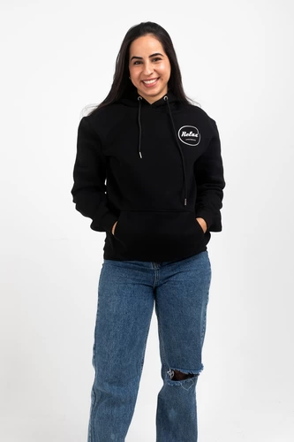 Relax hoodie  - Zwart